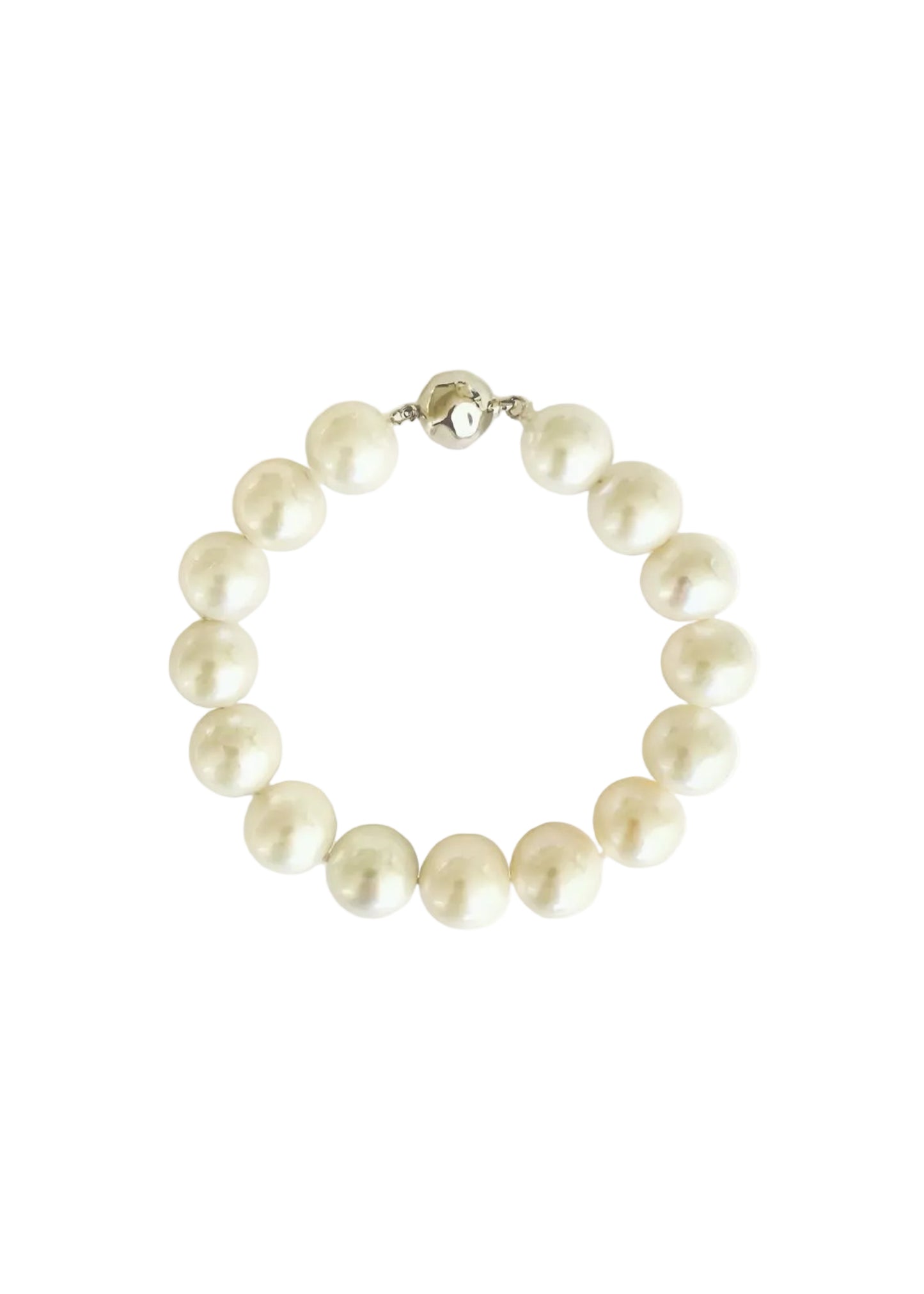Time - Large Pearl Bracelet