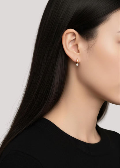 Poise by Nature – Judgement Water Drop Ohrringe