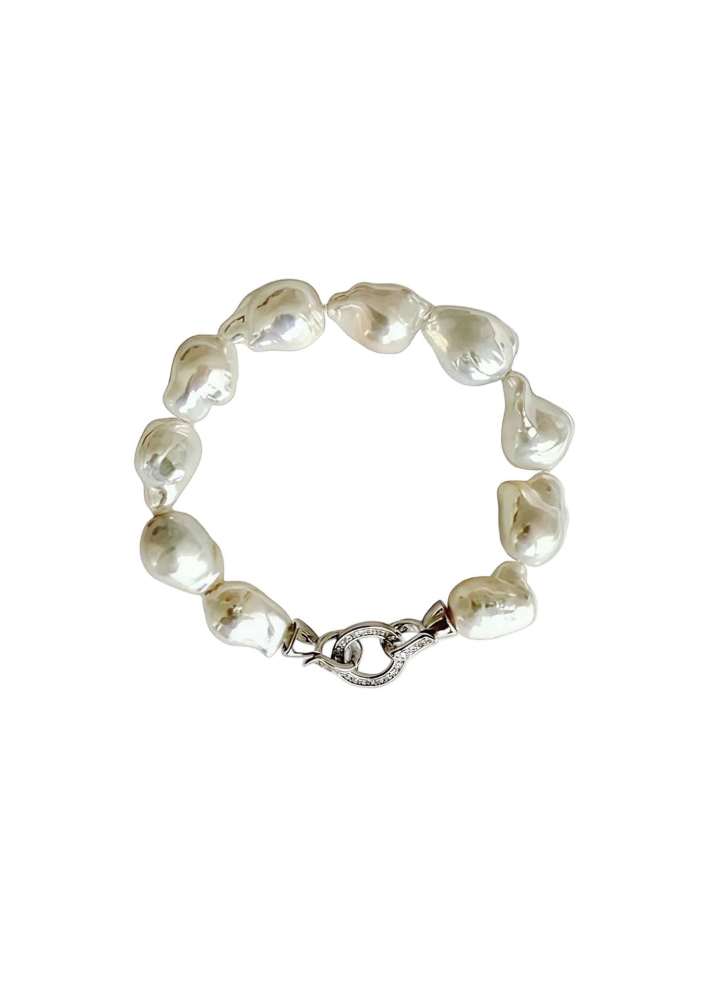 Large Baroque Pearl Bracelet