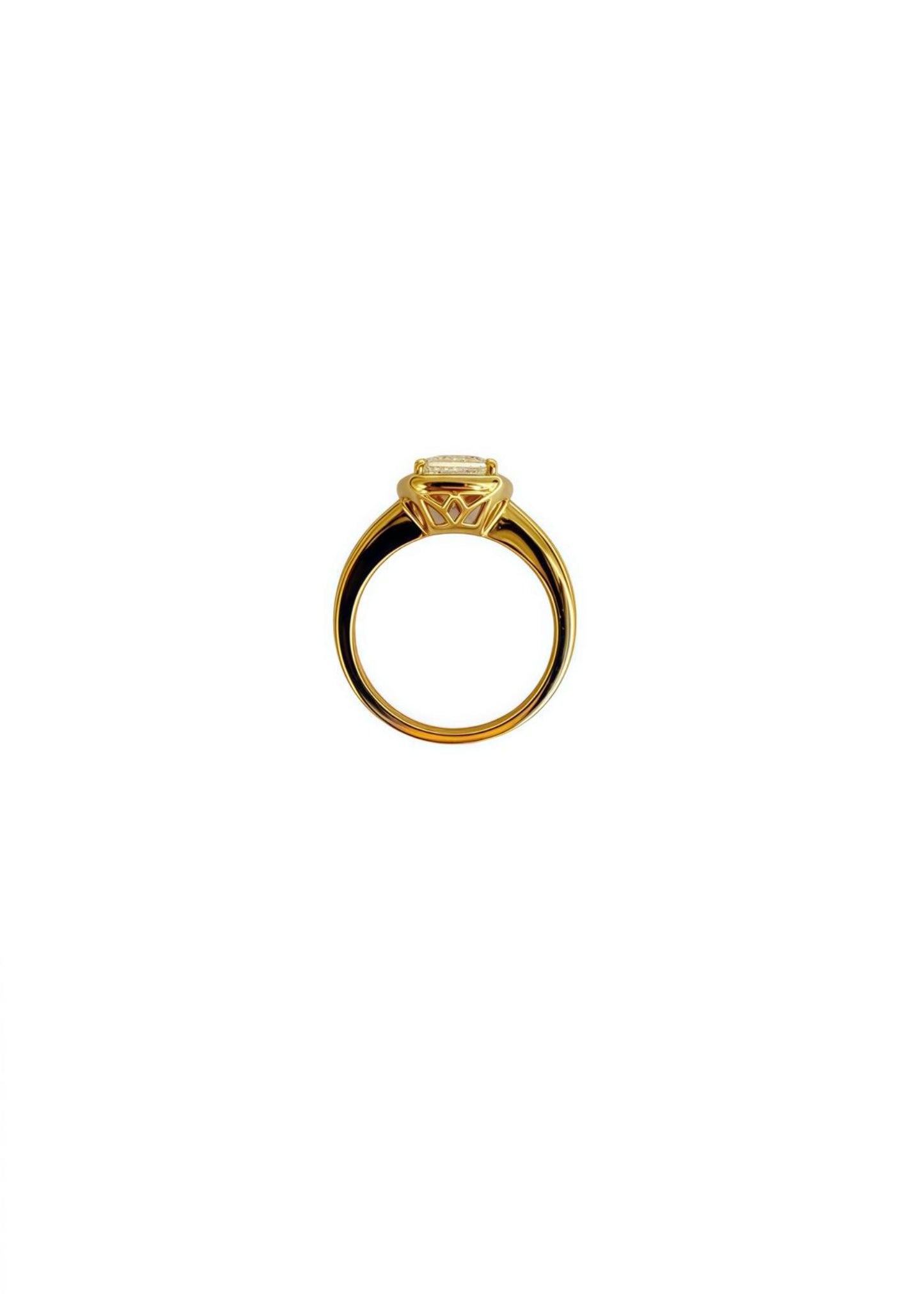 Simply Better Solitaire Statement Ring