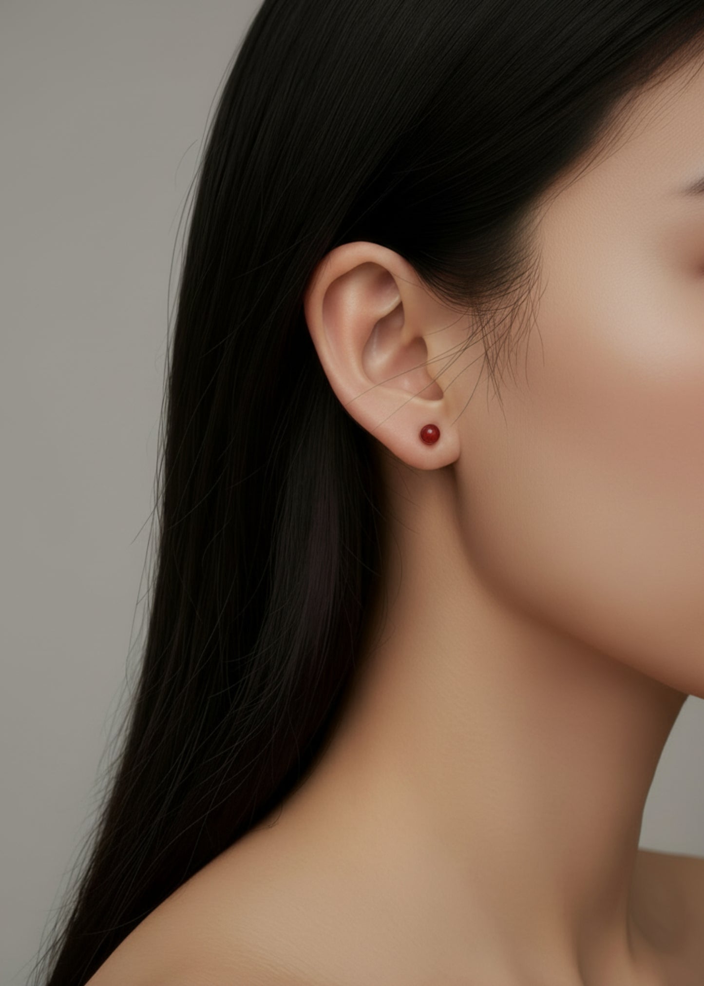 Wandelbare goldene Retro Teardrop Ohrringe