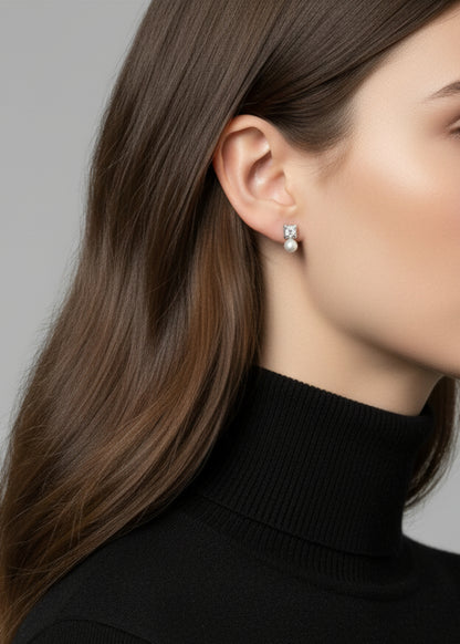 Secret Aurora Pearl Ohrstecker