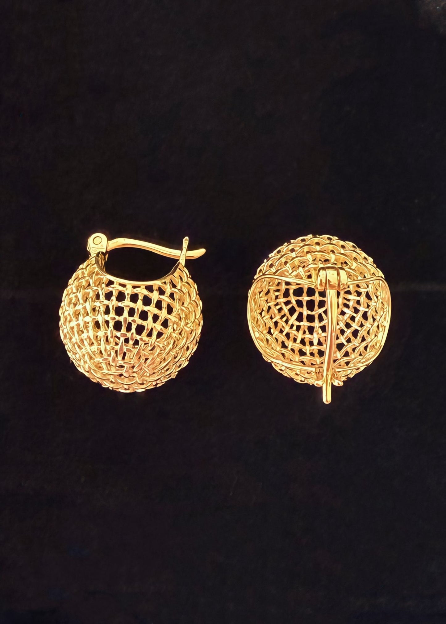 Auréa Mesh Sphere Ohrclip